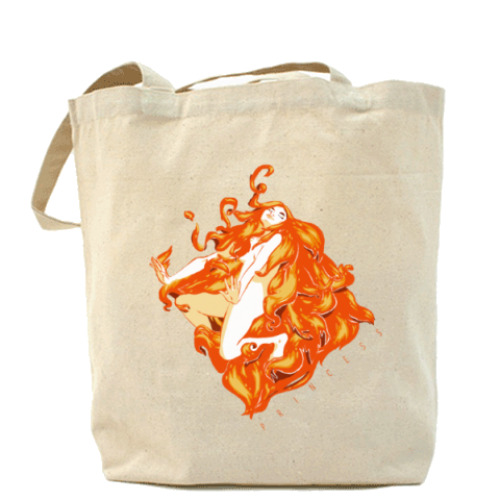 Сумка шоппер Огненная ведьма