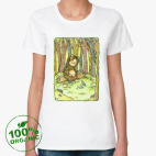 Женская футболка органик