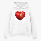 Толстовка худи оверсайз