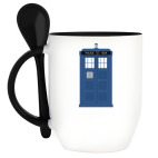 Кружка с ложкой