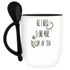 Кружка с ложкой