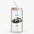 Банка с бамбуковой крышкой