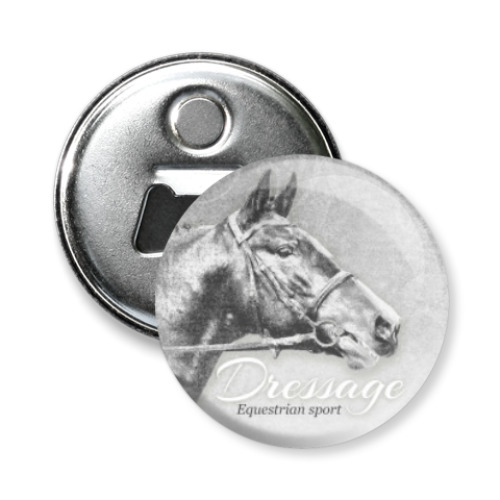 Магнит-открывашка Конный спорт, лошади. Dressage