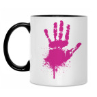 Кружка двухцветная