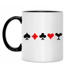 Кружка двухцветная