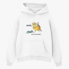 Толстовка худи оверсайз