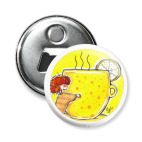 Желтая чашка