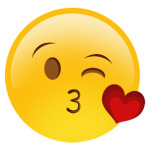 Emoji Смайл: Воздушный Поцелуй