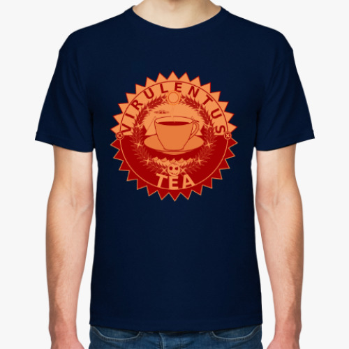 Футболка с принтом Единомышленник Virulentus Tea