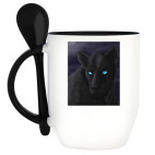 Кружка с ложкой