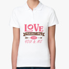 Женская рубашка поло