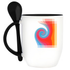 Кружка с ложкой