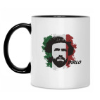 Кружка двухцветная