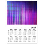 Календарь A2 2026, белый Космос в полоску