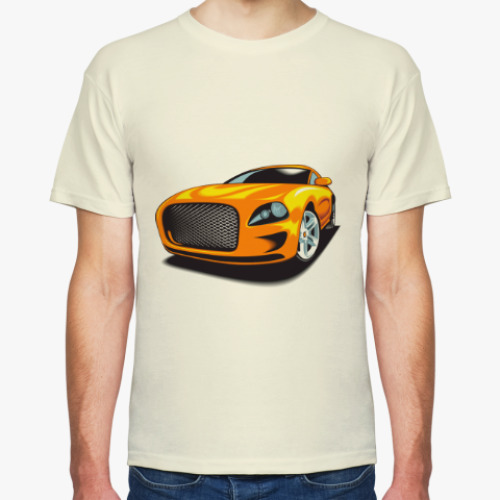 Футболка с принтом Автомобиль