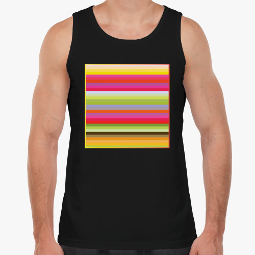 Майка с принтом Флюид