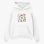 Толстовка худи оверсайз