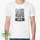 Мужская футболка органик