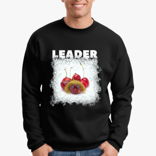 Свитшот с принтом Лидер