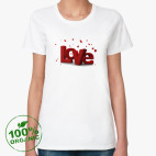 Женская футболка органик