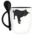 Кружка с ложкой