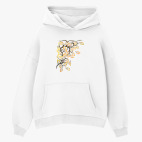 Толстовка худи оверсайз