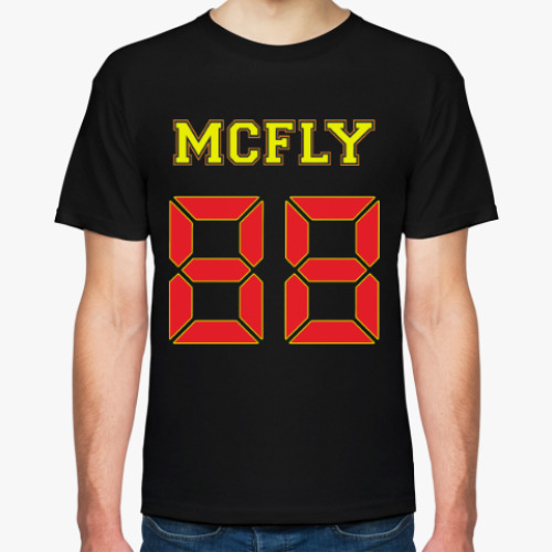 Футболка с принтом Марти Макфлай (Назад в Будущее)