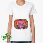 Женская футболка органик