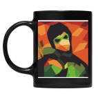 Кружка цветная UV-DTF