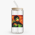 Банка с бамбуковой крышкой