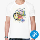 Мужская спортивная футболка