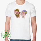 Мужская футболка органик