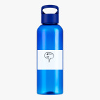 Прозрачная спортивная бутылка