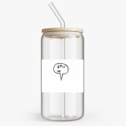 Банка с бамбуковой крышкой