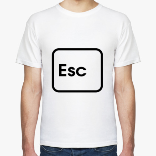 Футболка с принтом Escape