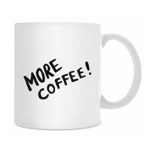 Кружка с принтом Кот-кофеман.