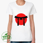 Женская футболка органик