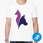 Мужская спортивная футболка