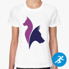 Женская спортивная футболка