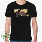 Мужская футболка органик