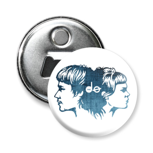 Магнит-открывашка с принтом The Dø