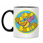 Кружка двухцветная