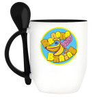 Кружка с ложкой