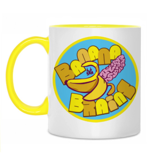 Кружка с принтом Die Antwoord 'Banana Brain'