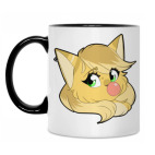 Кружка двухцветная