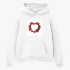 Толстовка худи оверсайз