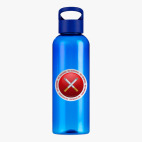 Прозрачная спортивная бутылка