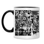 Кружка двухцветная