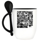 Кружка с ложкой