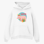 Толстовка худи оверсайз